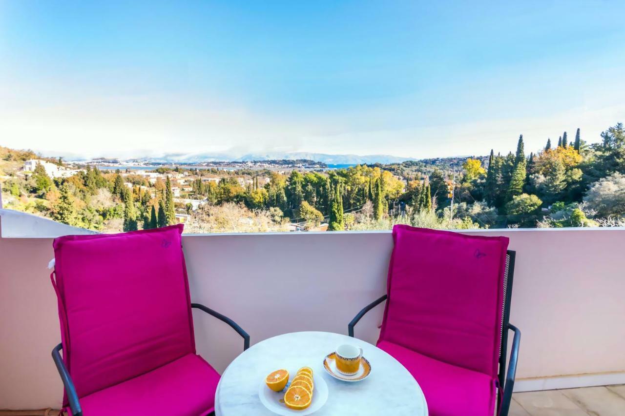 Villa Victoria Corfu  Exteriör bild